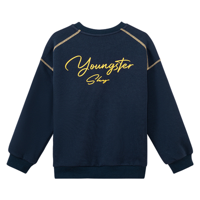 左西童装男童加绒卫衣2025新款儿童秋冬外套大童冬装男孩保暖上衣