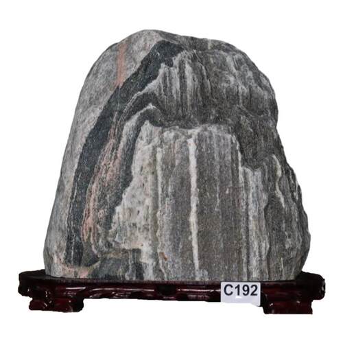 正宗泰山石天然原石办公室靠山石家用镇宅石室内室外风水专用摆件