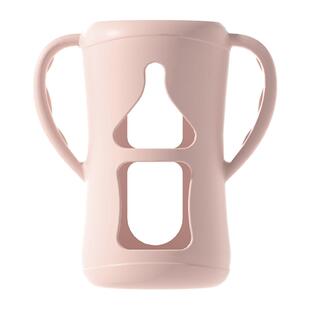 梦呵奶瓶防摔套硅胶保护套防护隔热通用玻璃瓶身替换适用贝亲奶瓶