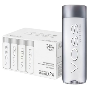 【云上好物】VOSS芙丝330ml天然矿泉水高端会议接待天然弱碱性水