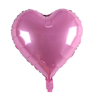 铝膜光板爱心心形五角星气球18寸铝箔气球装饰派对背景墙婚庆道具