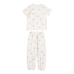 allblu幼岚「排汗天然凉」7年口碑复购【桉树皮】儿童家居服套装