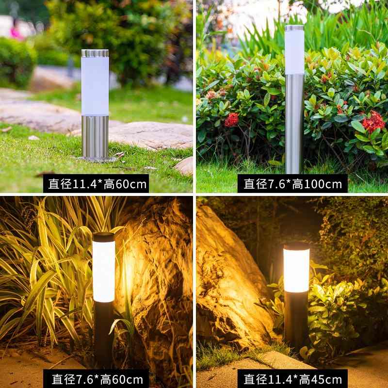 太阳能草坪灯户外防水草地庭院景观别墅路灯装饰室外LED花园家用