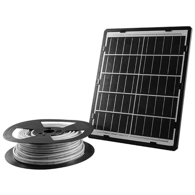 新款太阳能COB灯带户外防水超亮
