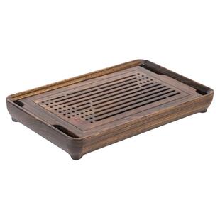 汉唐实木茶盘客厅2025新款家用茶台干泡台茶托盘功夫茶具套装茶海