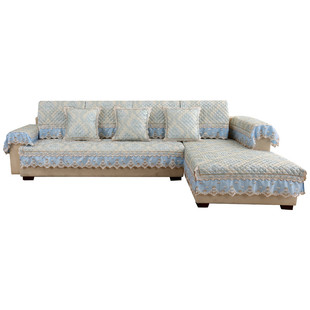 沙发垫四季通用2025新款防滑高档坐垫子贵妃全包欧式沙发套罩盖布