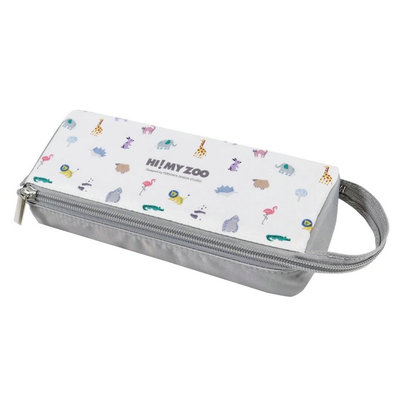 日本限定动物园大容量分层笔袋