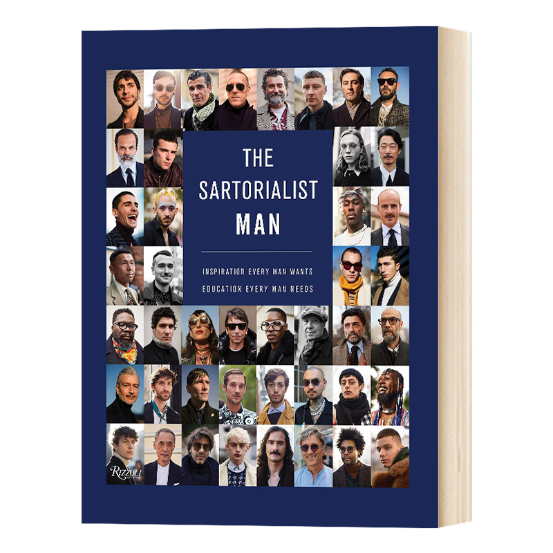 纽约时尚街拍博客 街头男装 斯科特·斯库曼 Scott Schuman The Sartorialist Man 英文原版艺术读物 英文版进口书籍