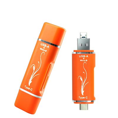 手机电脑两用读卡器创兢