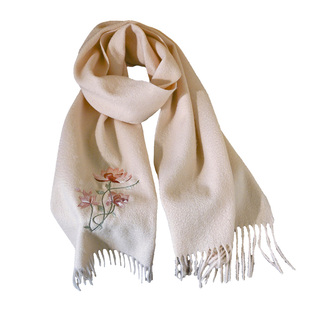 羊毛围巾礼盒送妈妈中老年人奶奶婆婆长辈羊绒生日的礼物实用冬季