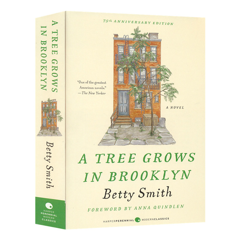 A Tree Grows in Brooklyn 75th Anniversary Edition 布鲁克林有棵树 75周年纪念版 现代文学 经典成长小说 英文原版进口图书