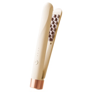 玉米烫夹板蓬松发根须负离子男生烫发夹高颅顶不伤发迷你卷发棒