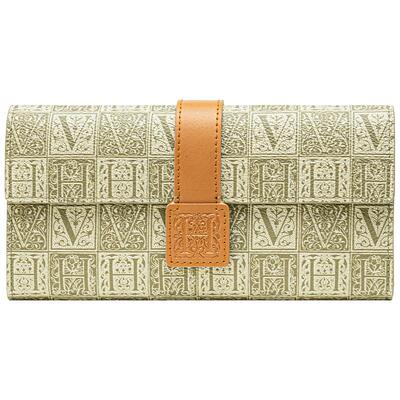 VH老花皮夹多功能手拿包含礼品袋