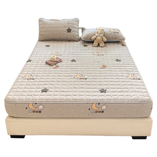 135x200床笠罩2025新款四季通用儿童全棉夹棉床笠纯棉保护套1米2