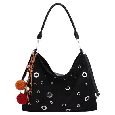 2026新款大容量金属扣手提斜挎包