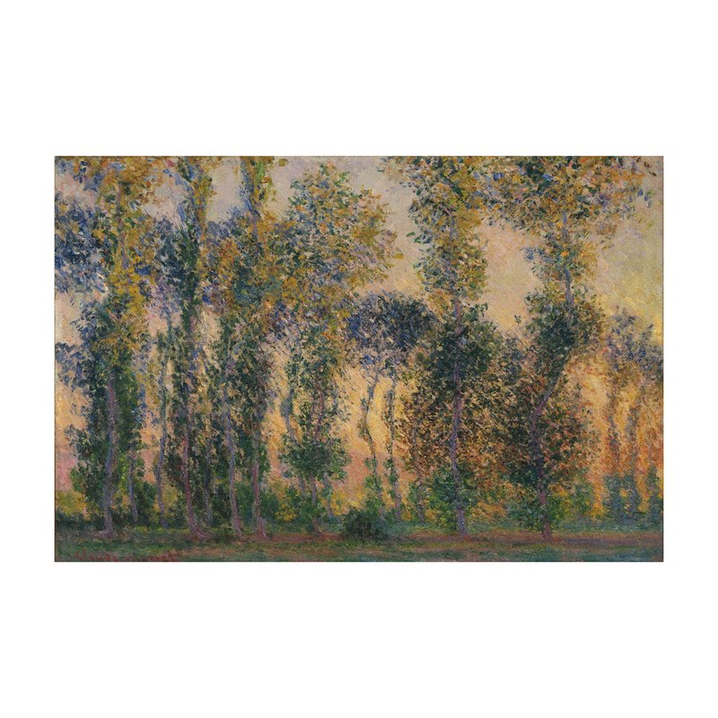 白鹿艺术纯手绘油画莫奈风景名画