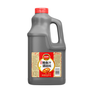 凤球唛精制鲍鱼汁2.2kg桶装大容量批发商用代蚝油提鲜增香多用途