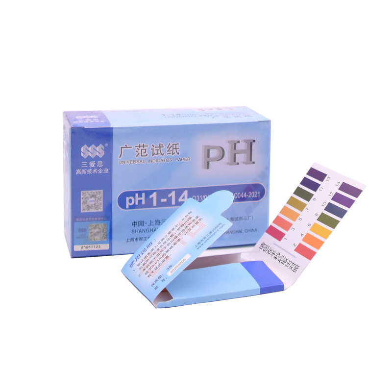 精密试纸化妆品ph值试纸5.5-9.03.8-5.4中性液体酸碱度检测三爱思