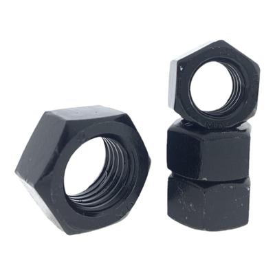 8级高强度发黑六角螺母