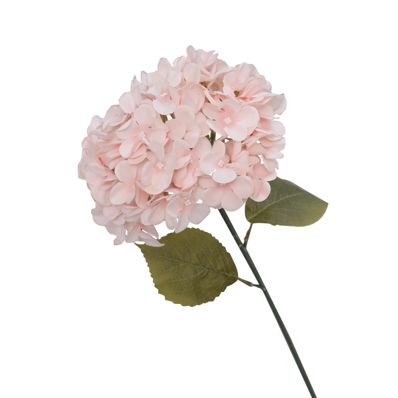 粉色白色绣球仿真花假花批发