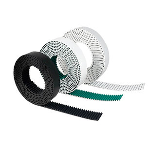 聚氨酯同步带皮带s3m5m8mT5AT10环形钢丝开口htd双面齿XLH传动带