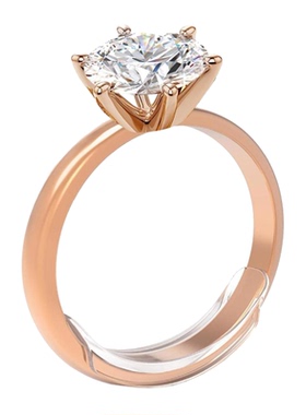 男女硅胶戒指隐形调节器松紧防滑