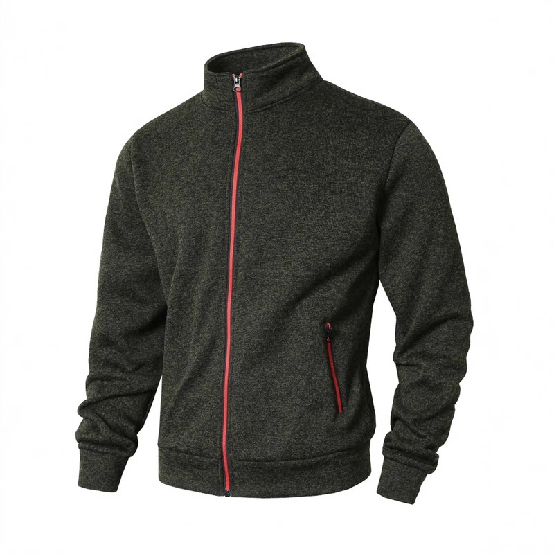 2026秋冬外贸男装立领卫衣长袖运动休闲夹克开衫外套Men's jacket
