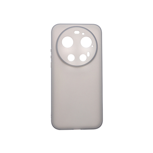 适用小米17Ultra手机壳超薄半透明灰色tpu软壳15ultra徕卡版镜头全包按键圆弧边硅胶14ultra保护套磨砂防指纹