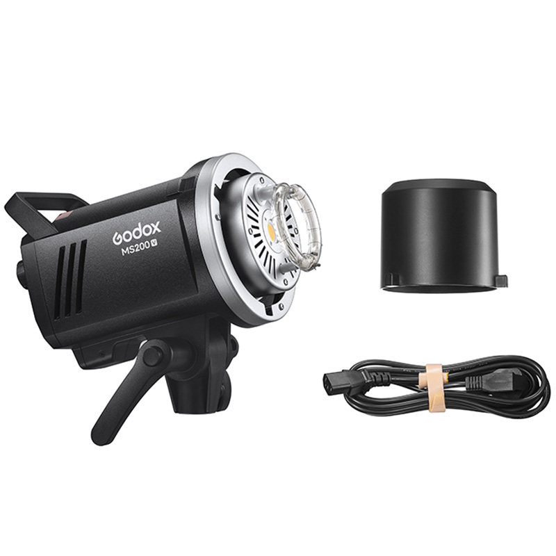 神牛MS200V MS300V证件照儿童拍照静物拍照人像影棚闪光灯影室灯