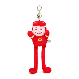 YUYI正版联名丑萌抽拉猪猪侠ggbond毛绒玩偶公仔书包包挂件钥匙扣
