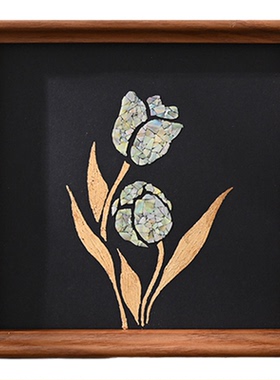 螺钿金箔画非遗国风中式画DIY