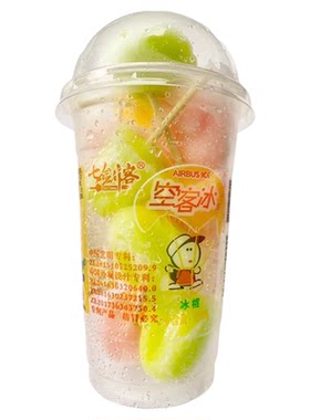 【3杯】伊曼七剑客空客棒冰棍冷饮空客杯小冰棍儿时怀旧冷饮雪糕