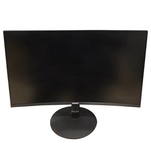 游戏二手显示器20/22/24寸台式电脑曲面屏办公家用27寸高清无边框