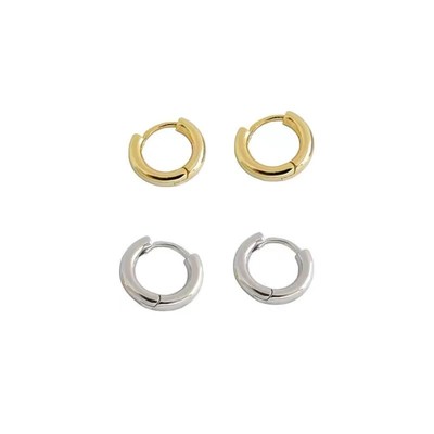 耳骨钉高级感秋冬简约耳环耳饰女