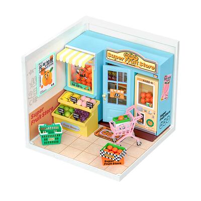 rolife若来超级世界水果店娃屋