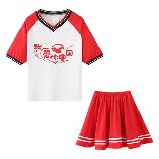 六一儿童节女孩口才朗诵演出服幼儿园男女童诗歌万疆合唱表演服装