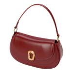 GXFMOD 新款红色真皮小众品牌女包2026流行新娘包单肩斜挎法棍包