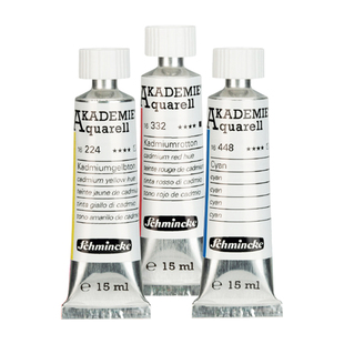 德国史明克Schmincke学院 15ml管状水彩颜料24色套装水彩管子