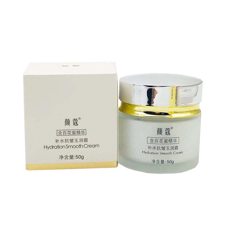颜蔻百花蜜补水抗皱霜套装