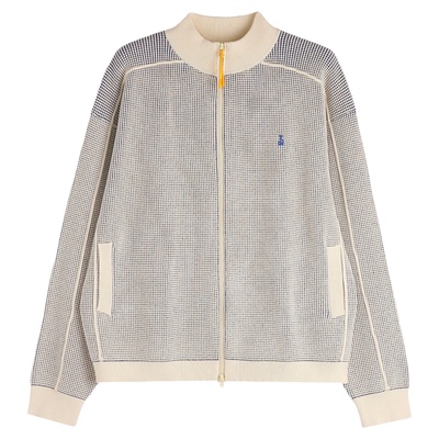 roaringwild米白色华夫格毛衣