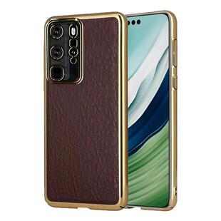 鳄鱼皮纹适用华为p40pro+手机壳新款高端p90Pro轻薄防摔商务全包保护套p40高品质男士不沾指纹简约保护壳