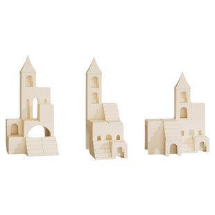 柜内盲盒展示架适用泡泡玛特萌粒带灯造景DIY手办摆件收纳置物架