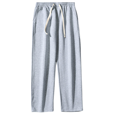 冬季休闲长裤男宽松加绒加厚卫裤