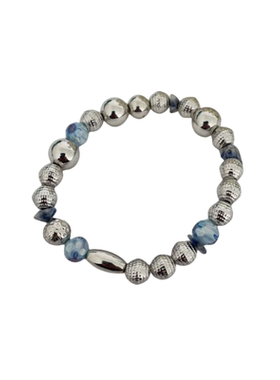 时尚百搭欧式琉璃碎石手链