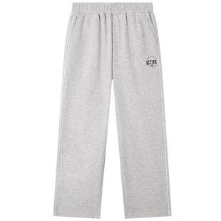 361童装女童运动针织长裤学院风2026春季新款中大童亲肤运动裤子