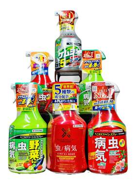 中国记忆日本住友大红瓶红绿瓶升级版喷雾杀菌蚜虫毛毛虫进口现货