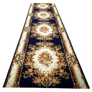 中式商用宾馆酒店走廊地毯楼梯毯满铺客厅过道入户地垫家用可裁剪