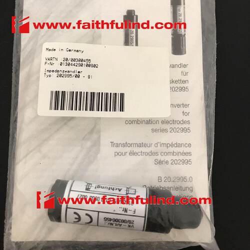 议价JUMO 00300455 久茂全新PH值传感器 202995/00-91/000