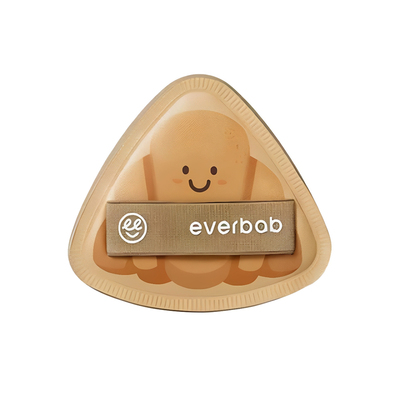 everbab艾蓓拉胖三角可颂XL粉扑