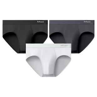 猫人男士三角内裤纯棉男生2026新款立体设计男式透气抗菌短裤男款